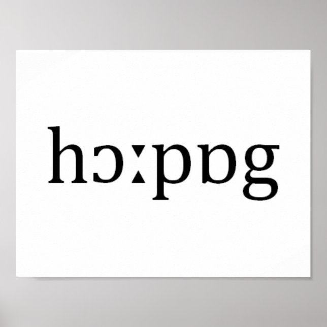 Póster Ortografía fonética de Hauppauge Long Island (Frente)