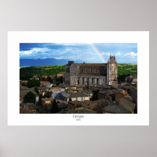 Póster Orvieto Rainbow