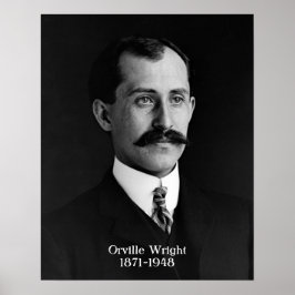 Póster Orville Wright poster 16"x20"