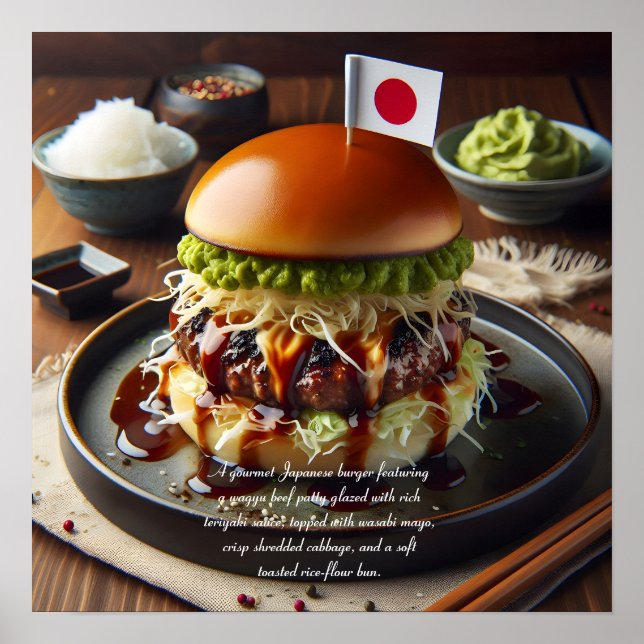 Póster Osaka Oishii Burger Dream (Frente)
