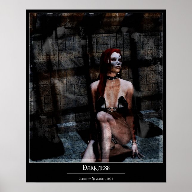 Póster Oscuridad (Frente)