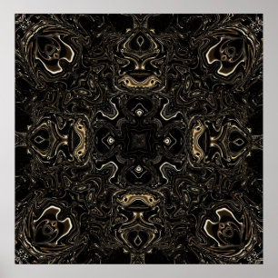 Póster Oscuridad Kaleids