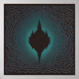 Póster Oscuridad reflejada