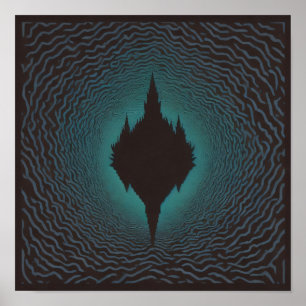 Póster Oscuridad reflejada