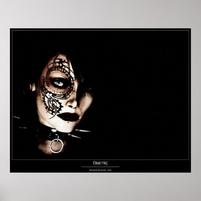 Póster Oscuro (Frente)