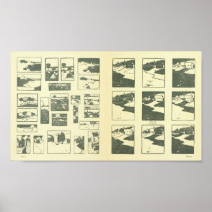 Póster Oscuro y ligero