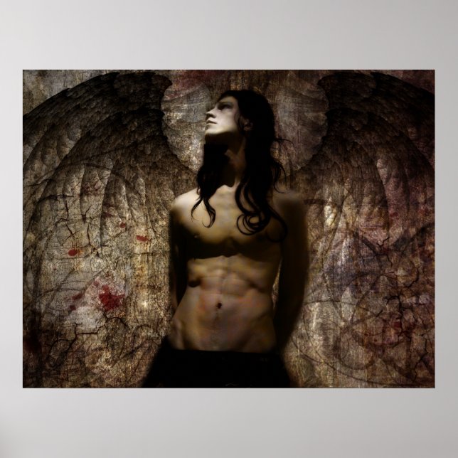 Póster Oscuros: Azrael (Frente)