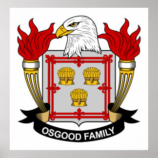 Póster Osgood Family Crest