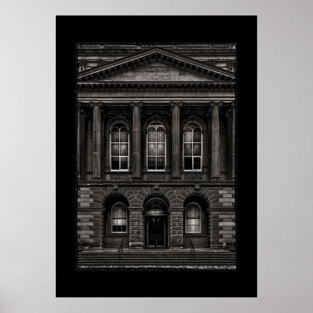 Póster Osgoode Hall no 2 con frontera (Frente)