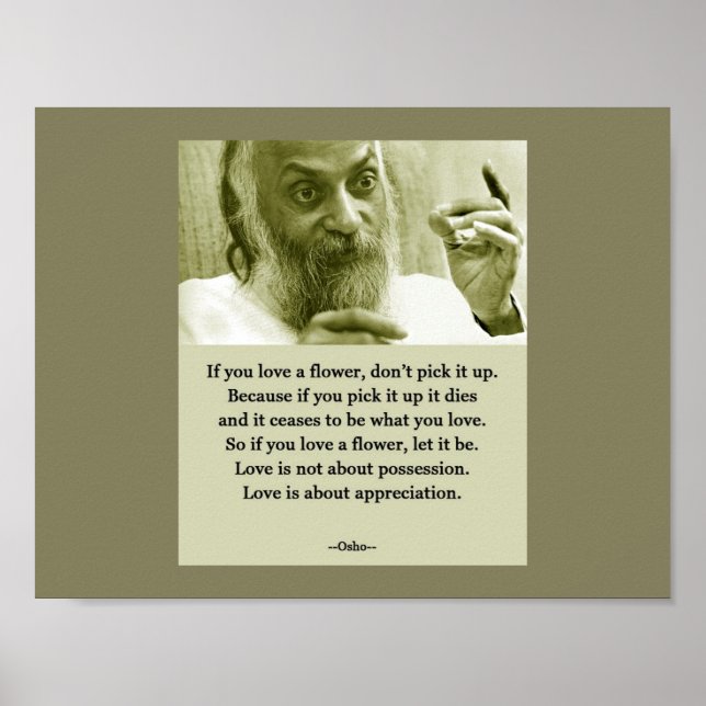 Póster Osho (Frente)
