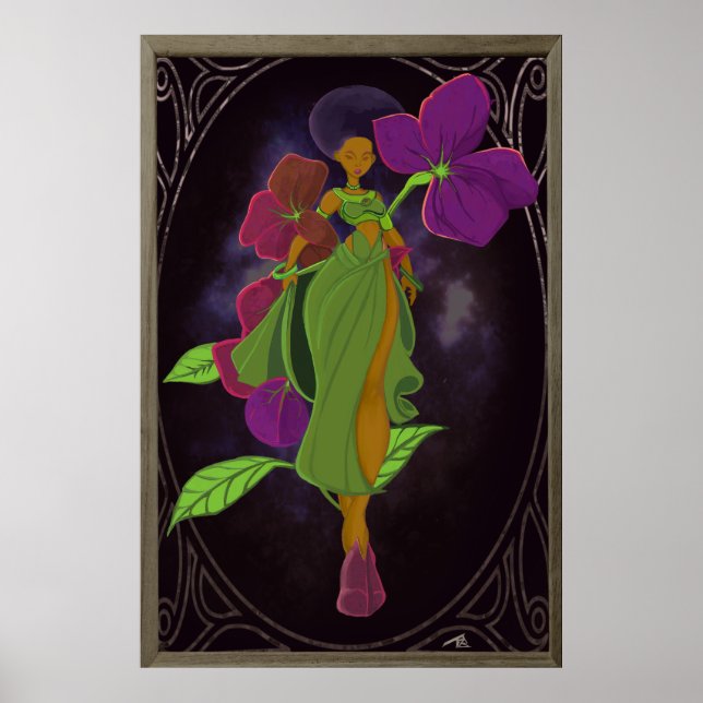 Póster Oshun African Poster (Frente)