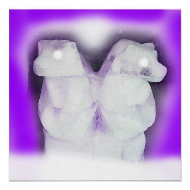 Póster Ositos de hielo (Anverso)