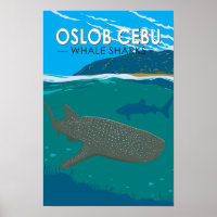 Oslob Cebu Filipinas Tiburón Ballena Viaje Vintage