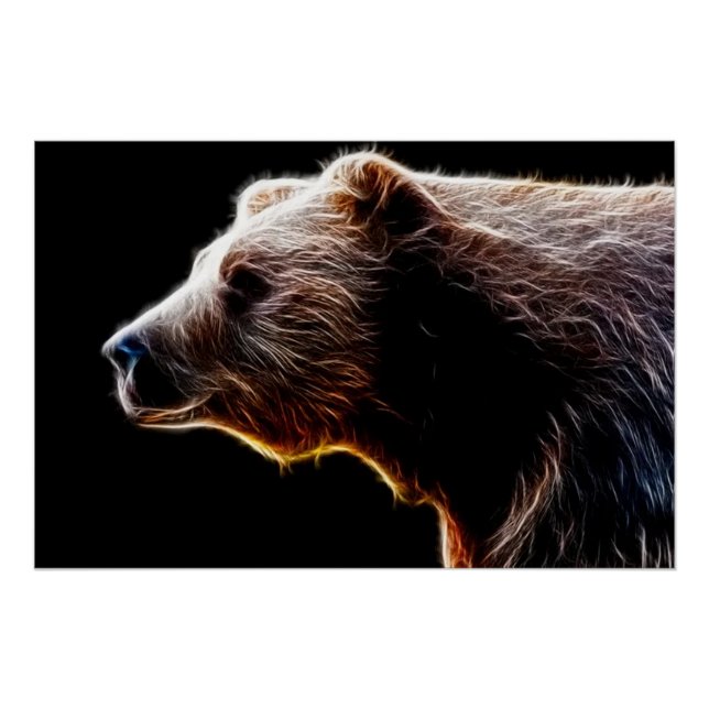 Póster Oso (Anverso)