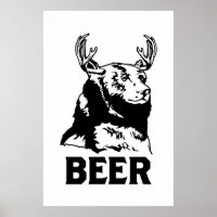 Oso + ciervo = cerveza