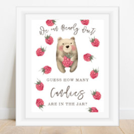 Póster OSO - Cuántos caramelos hay en el frasco