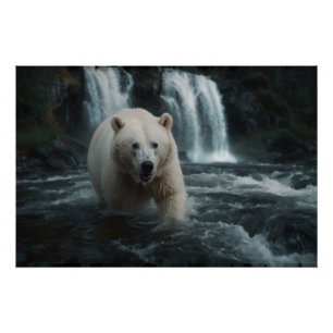 Póster Oso de espíritu blanco