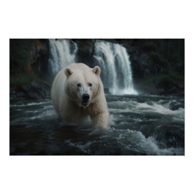 Póster Oso de espíritu blanco (Anverso)