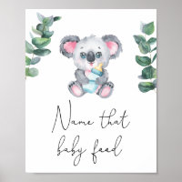 Oso de Koala - Nombra ese alimento para bebé