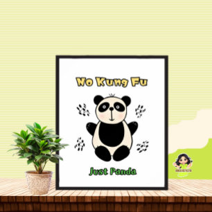 Póster Oso de panda