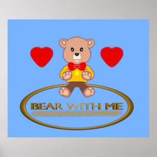 Póster Oso de peluche