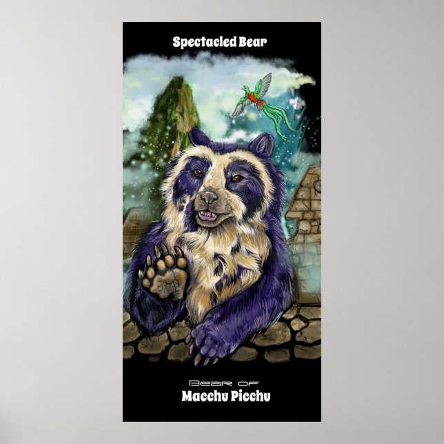 Póster Oso Espectacular (Frente)