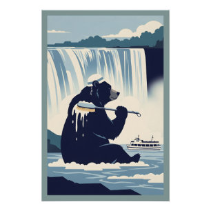 Póster Oso genial