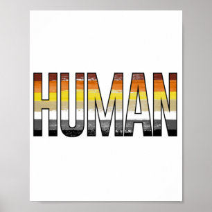 Póster Oso Humano