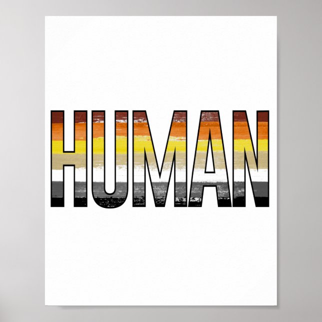 Póster Oso Humano (Frente)