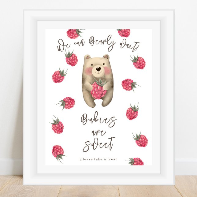 Póster Oso - Los bebés son dulces (Subido por el creador)