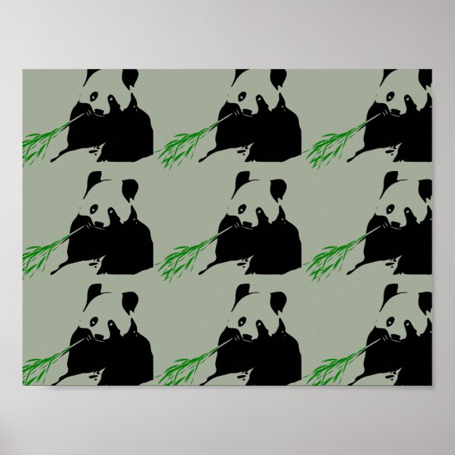 Póster Oso panda (Frente)