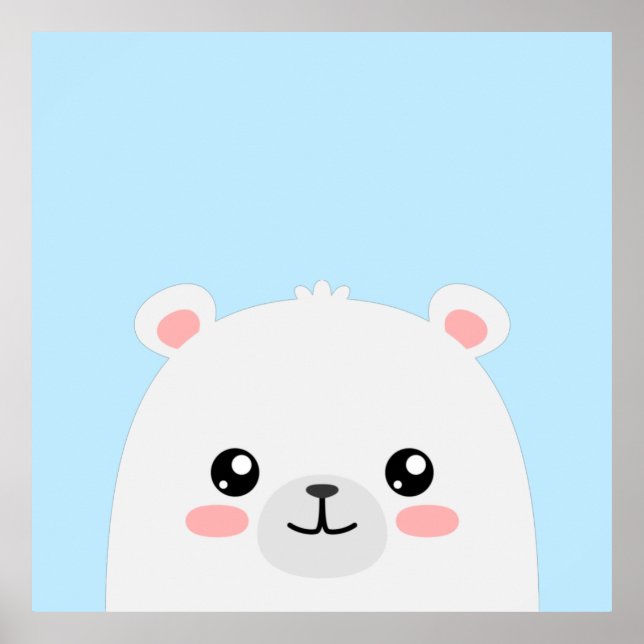 Póster Oso polar (Frente)