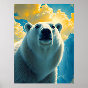 Póster Oso polar