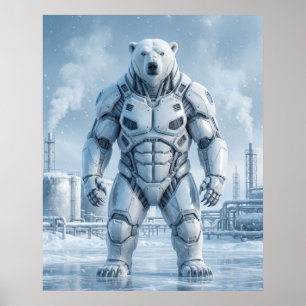 Póster Oso Polar Ventilado
