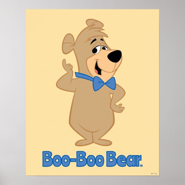 Póster Oso Precocioso de Boo-Boo (Frente)