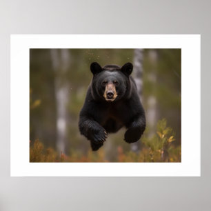 Póster Oso Yellowstone