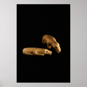 Póster Osos polares del Inuit, 14to - siglo XV