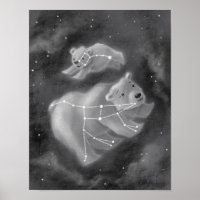 Osos Ursa Mayor y Ursa Menor
