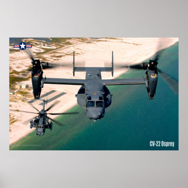 PÓSTER OSPREY CV-22 (Frente)
