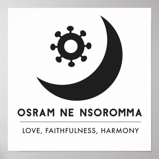 Póster Osram ne nsoromma | amor, fidelidad, armonía (Frente)