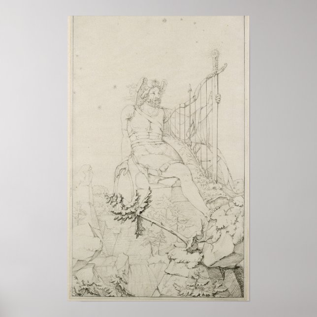 Póster Ossian, 1804-5 (Frente)