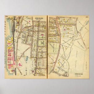Póster Ossining, Nueva York