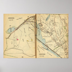 Póster Ossining, Nueva York 2