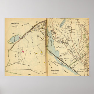 Póster Ossining, Nueva York 2