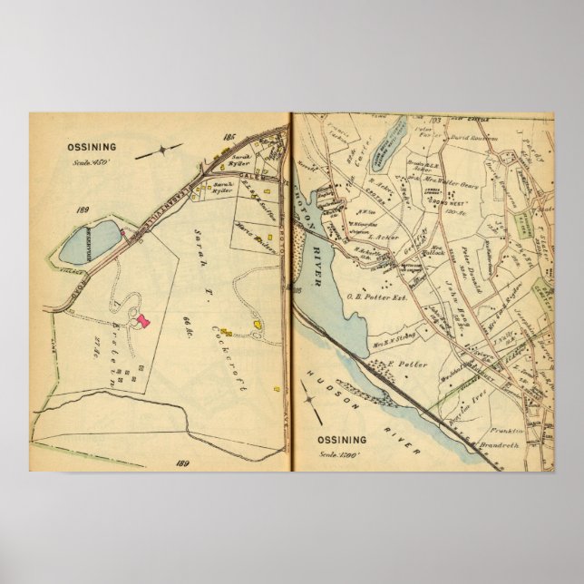 Póster Ossining, Nueva York 2 (Frente)