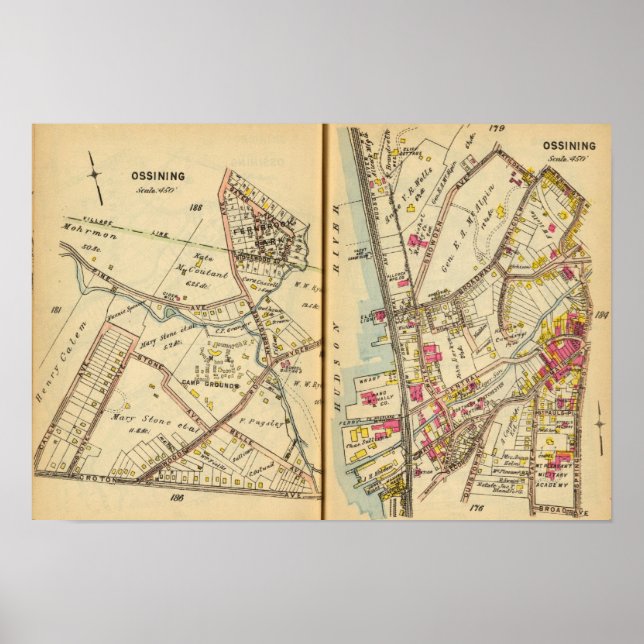 Póster Ossining, Nueva York 3 (Frente)