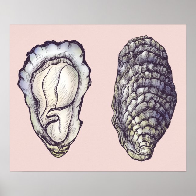 Póster Ostras (Frente)