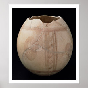 Póster Ostrich egg cut in the form of a vase from Puig de