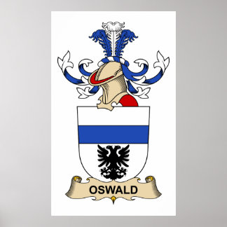 Póster Oswald Family Crest