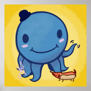 Póster Oswald y Weenie
